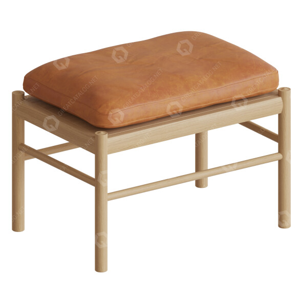 Табурет Carl Hansen & Søn OW149-F 3D модель