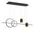 Lámpara colgante Homary Geometric Black Island Starry Reflection - SH.X