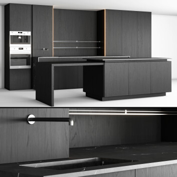 Kuchnia  Modern 10 Model 3D