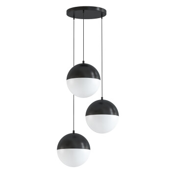 Підвісний світильник AllModern Hastings 3 Light Glass Dimmable
