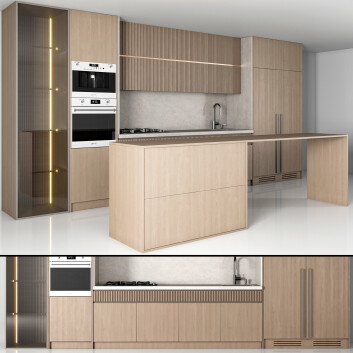 Cuisine Modern Set 12 Modèle 3D