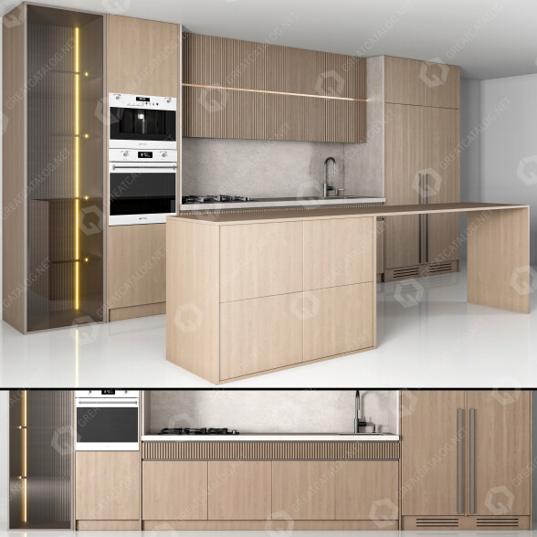 Cuisine Modern Set 12 modèle 3D