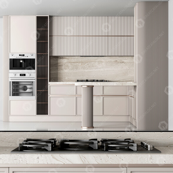 Kitchen Modern 13 3D model