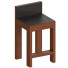 Tabouret de bar Invisible Collection Strict - MoJIoKo