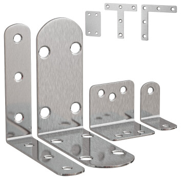 Кронштейни Small Angle Fixing L Shape Corner Joining Repair Metal Brace Various 3D модель