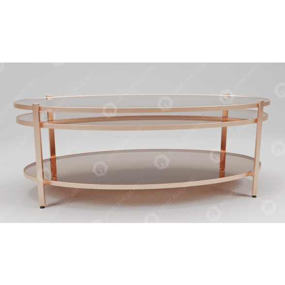 Coffee Table Ballard Designs La Jolie 3D model