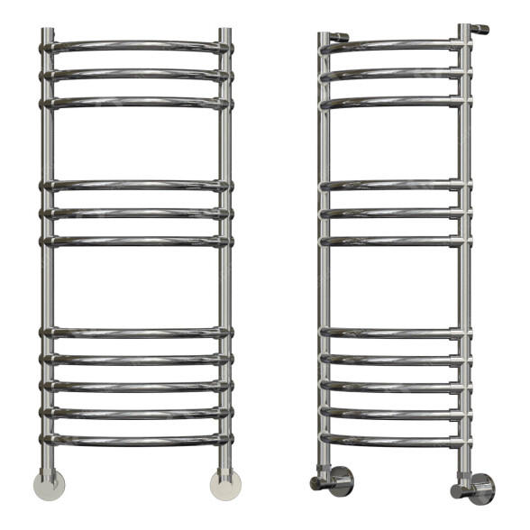 Рушникосушка Margaroli Water Heated Luna 434 11 Chrome 3D модель