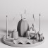 Decoración Set 3 - 3D.Modeling