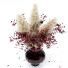 Bukiet Dry Pampas and Red Leafs 03 - 3D.Modeling