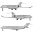 Літак Bombardier Global 8000 - Kudim
