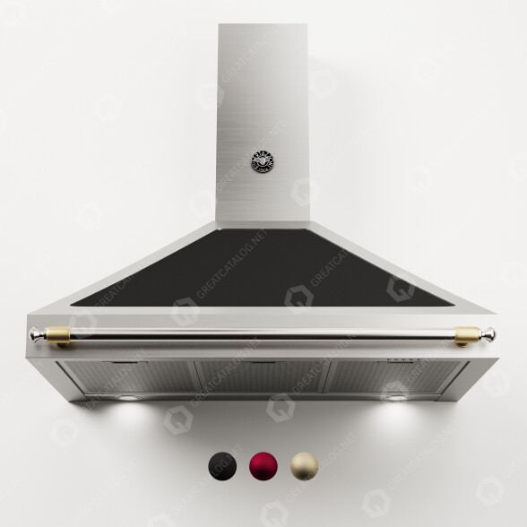 Okap kuchenny Bertazzoni Heritage Series 100 cm Wall Mount model 3D