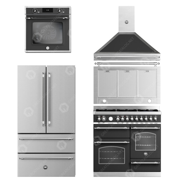 Kitchen Appliances Bertazzoni Heritage Series 3D model