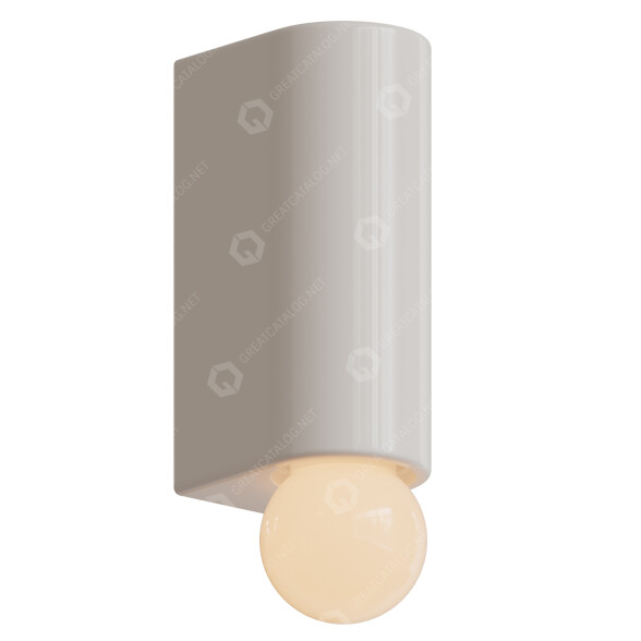 Бра Michael Anastassiades White Porcelain Series D3 3D модель