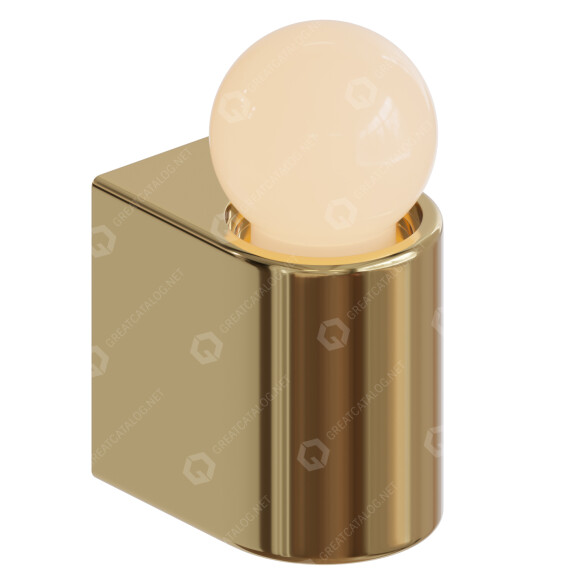 Бра Michael Anastassiades Brass Architectural Collection D1 3D модель