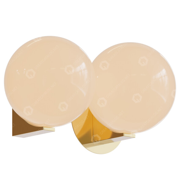 Lámparas de pared Michael Anastassiades Brass Architectural Collection SS150 Modelo 3D