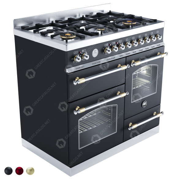 Kuchenka Bertazzoni Heritage Series model 3D