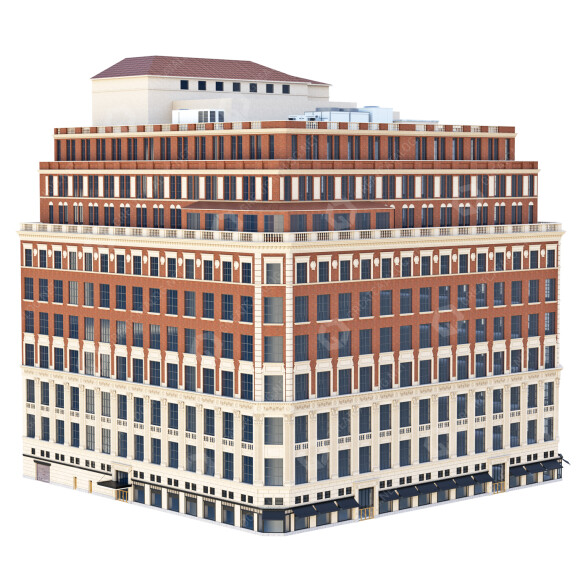 Budynek Saks 5th Ave New York model 3D