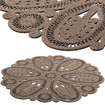 Килим  Safavieh Ljiljanka Floral Jute 3D модель