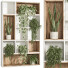 Rack and Flowerpots Indoor Plant Stand 03 Wooden Box - nr.asgari