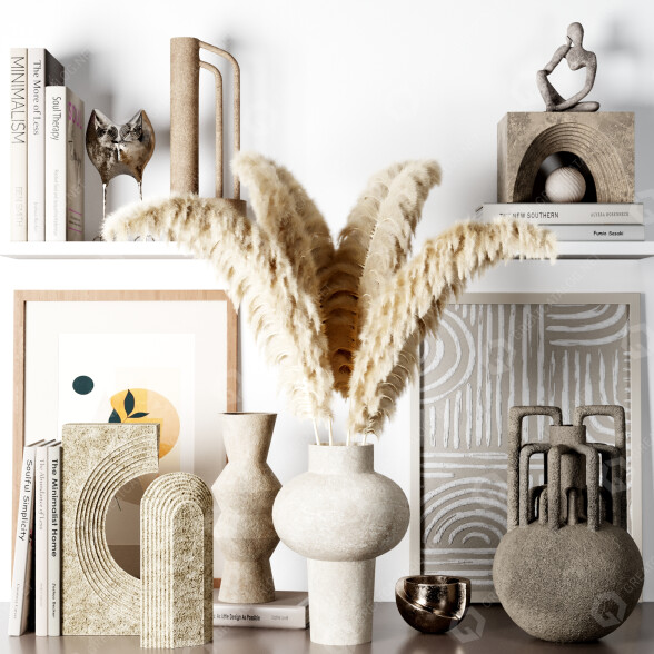 Décoration Ensemble 10 modèle 3D