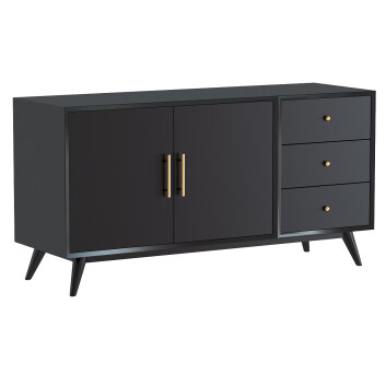 Сервант AllModern Black Williams 58