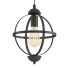 Підвісний світильник LNC Cage Geometric Black Modern Globe - SH.X