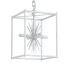 Lámpara colgante Mid-Century Modern Sputnik Square - SH.X