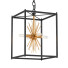 Lámpara colgante Mid-Century Modern Sputnik Square - SH.X