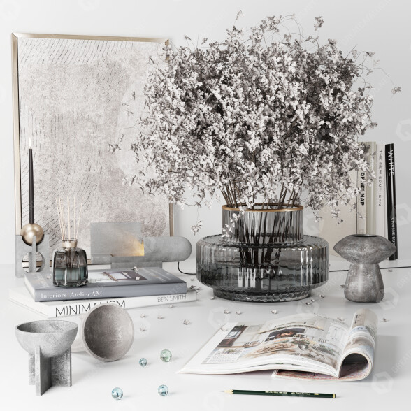 Декор Set 12 3D модель