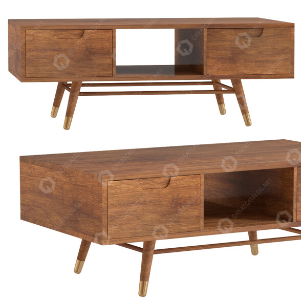 Mesa de centro Nuevo Jake Modelo 3D