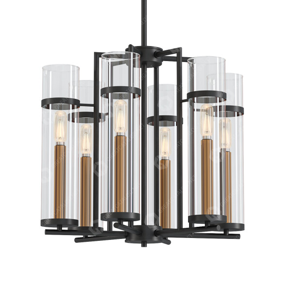 Люстра Arte Lamp Hugo A1688LM 3D модель