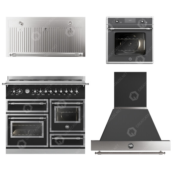 Küchengeräte Bertazzoni Heritage Series New Collection 3D-Modell