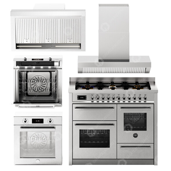 Sprzęt kuchenny Bertazzoni Professional Series Collection model 3D