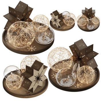 Декор Christmas 01 3D модель