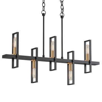 Lampa wisząca Chakevia Paier by Brayden Studio Model 3D