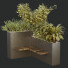 Plantas y banco HQ Conjunto de entorno urbano 18 - Pandora-land