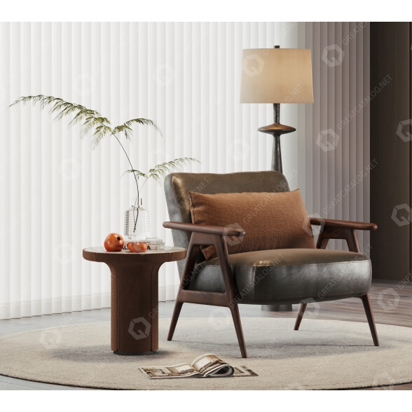 Sala de estar Modern Single Modelo 3D