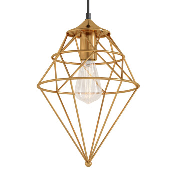 Lampa wisząca Classic Golden Vintage Gem Filament Model 3D