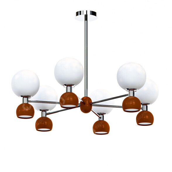 Żyrandol Litfad Modern Globe model 3D