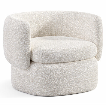 Armchair Loomlan Koba Boucle