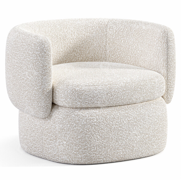 Armchair Loomlan Koba Boucle 3D model