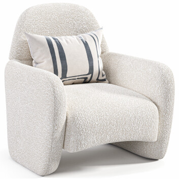 Кресло Koala Living Alfie Cream Boucle