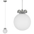 Lampe suspendue Litfad Modern Silver - GANIBOEV