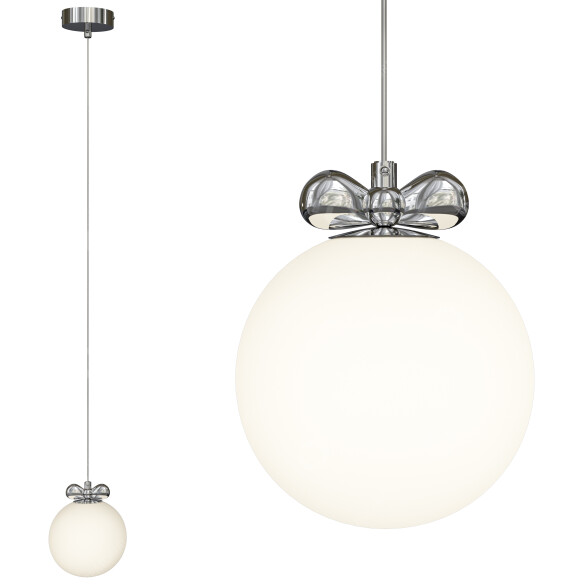 Lampe suspendue Litfad Modern Silver modèle 3D