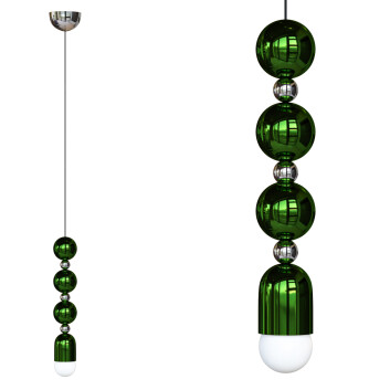 Litfad Modern Metal Round Canopy Shape 3D модель