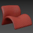 Fauteuil Charmy Decor Modern Nordic Sweet Lip - Jasurbek
