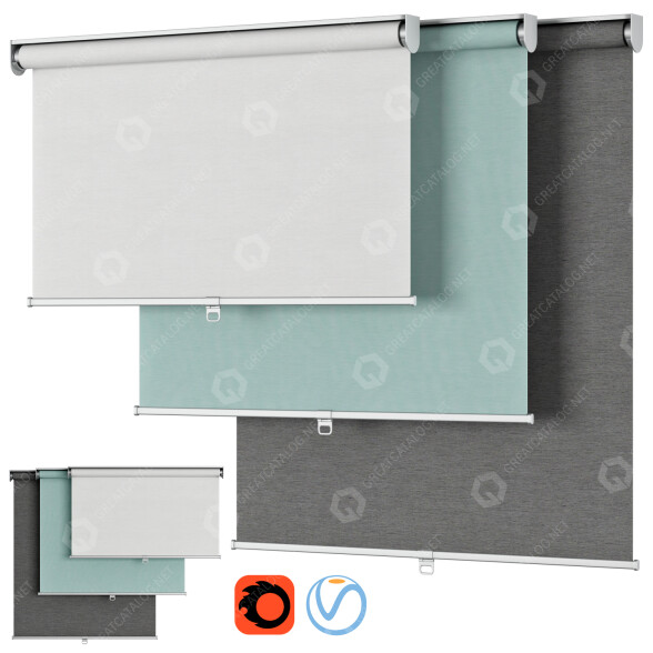 Stores IKEA Set 53 Skogsklover modèle 3D