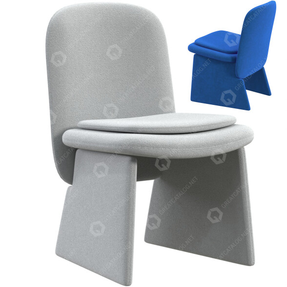 Stuhl Baxter Jodie 3D-Modell