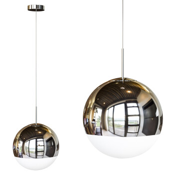 Підвісний світильник Litfad Globe Simplicity Metal Chrome Gold