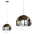 Підвісний світильник Litfad Globe Simplicity Metal Chrome Gold - GANIBOEV